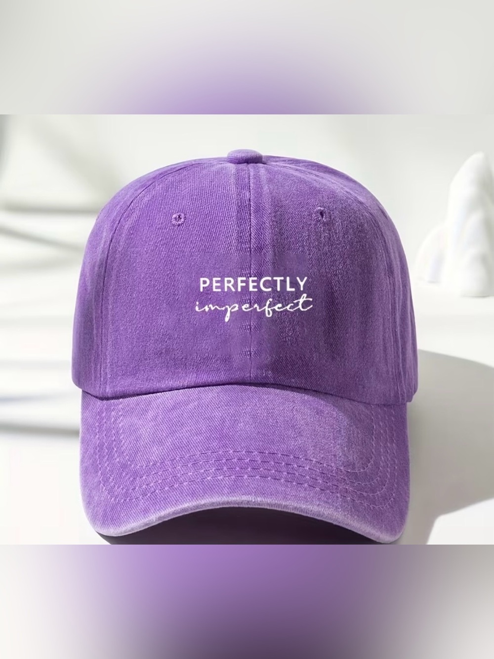 NWOT Perfectly imperfect purple hat